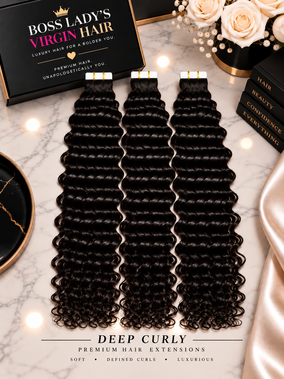 20 PCS DEEP CURLY